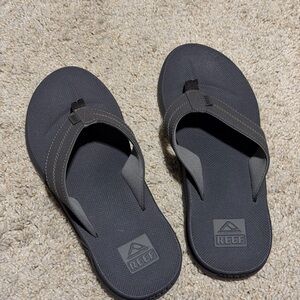 Reef Men's Charcoal Flip Flops